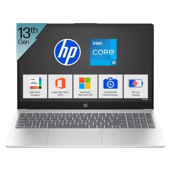 HP 15, 13th Gen Intel Core i5-1334U Laptop